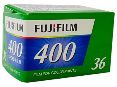 Filme Colorido Fujifilm Fujicolor ISO 400 35mm 36 poses