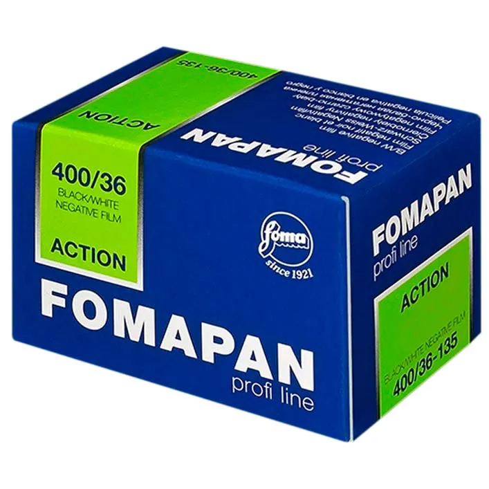 Filme 35mm - Preto E Branco - Fomapan - Iso 400-36 Poses